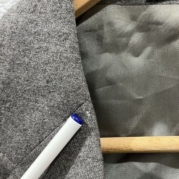 English Manor Blazer Jacket Wool 42R Sport Coat 2 Buttons Suit VTG - Picture 14 of 16